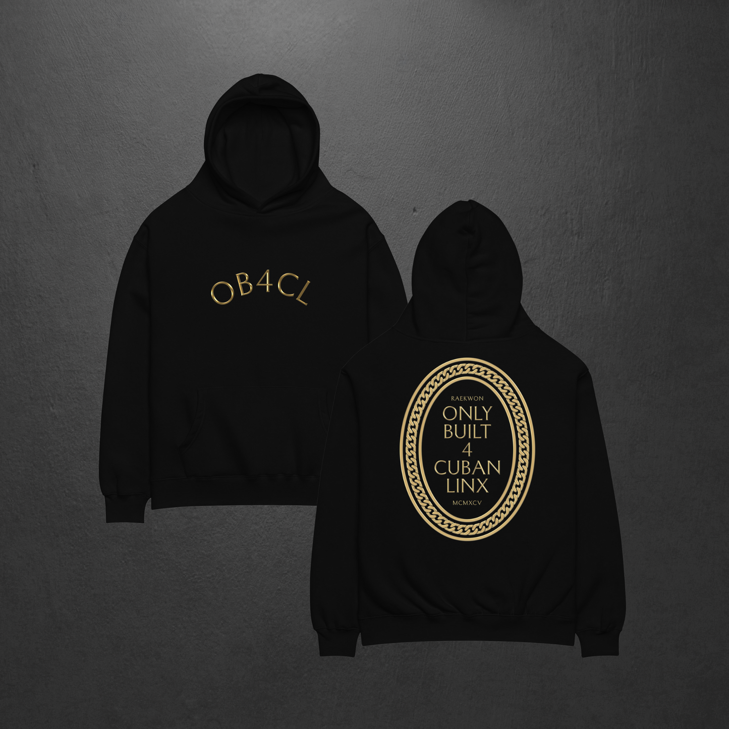 Only Built Hoodie (Black)