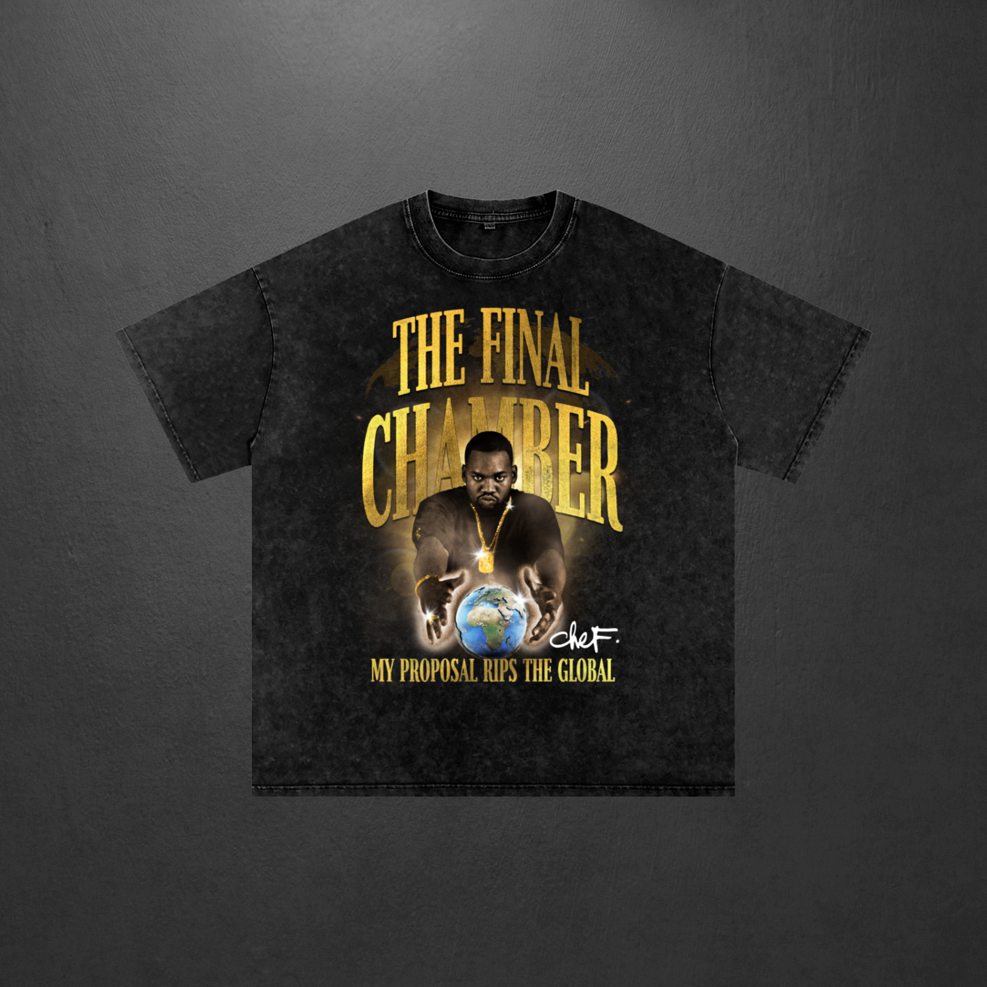 THE FINAL CHAMBER Oversized T-Shirt – Official Raekwon