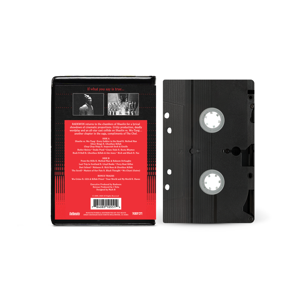 Shaolin vs. Wu-Tang [15th Anniversary] (Cassette – Mini VHS-Style Packaging)
