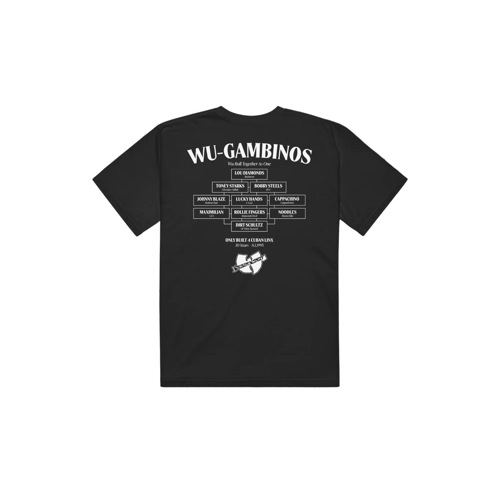 Wu-Gambinos Shaolin NY Black T-Shirt
