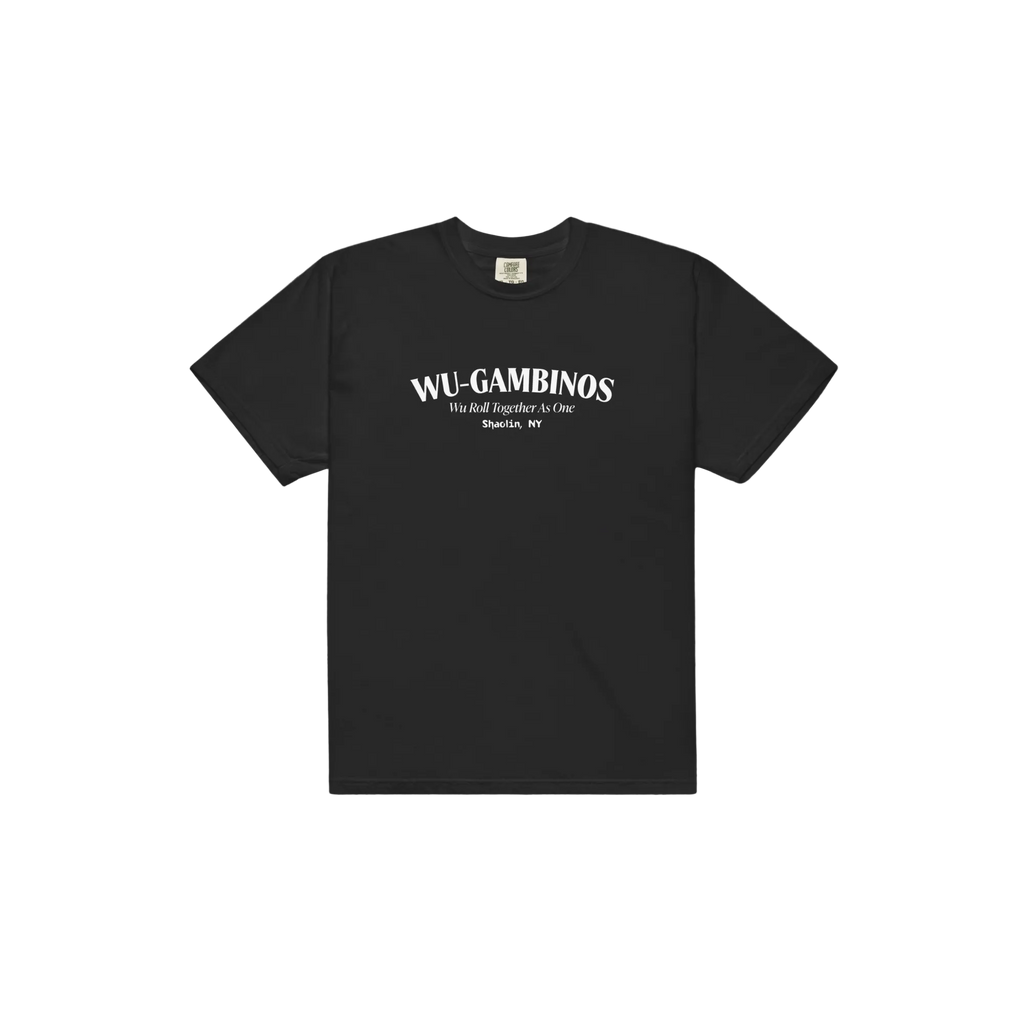 Wu-Gambinos Shaolin NY Black T-Shirt