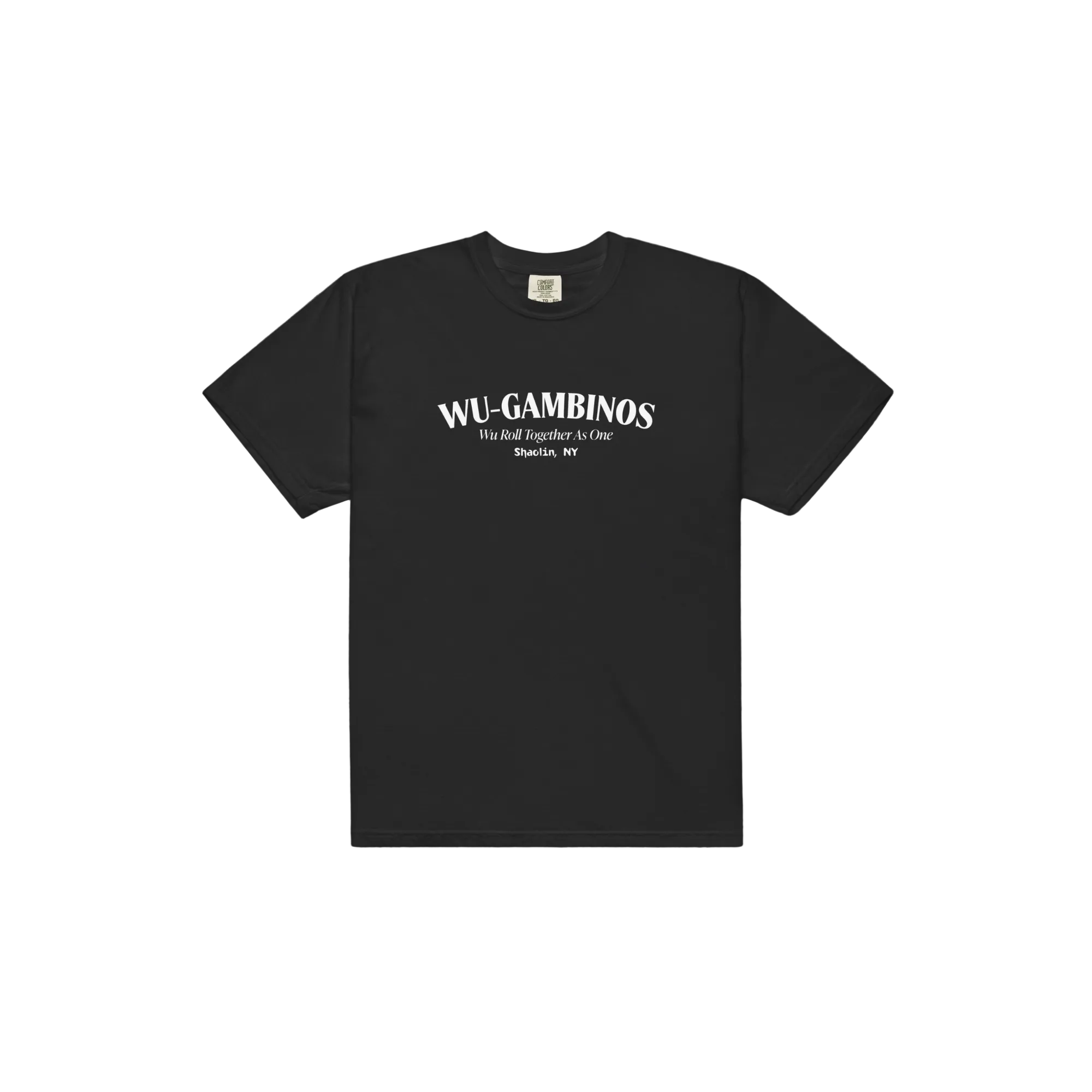 Wu-Gambinos Shaolin NY Black T-Shirt
