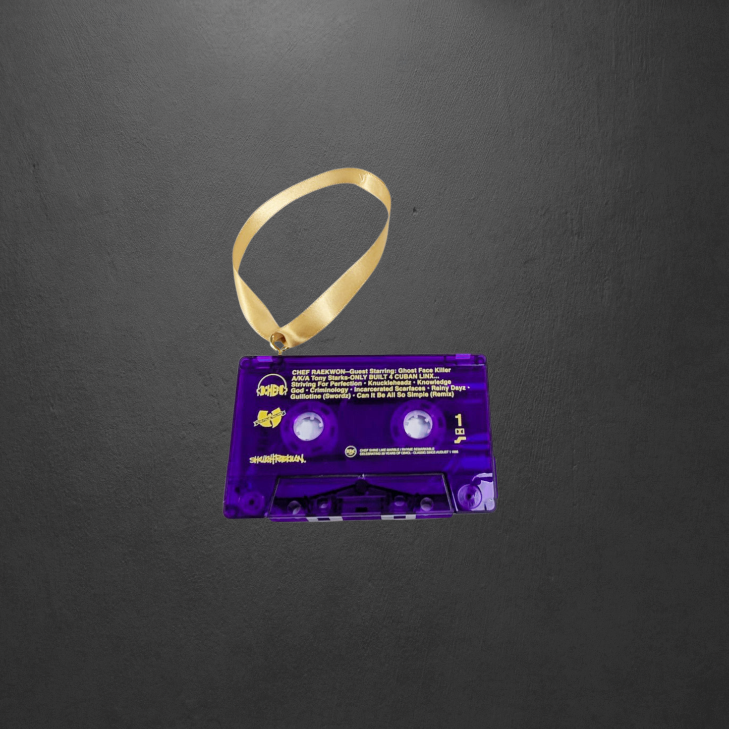 The Chef's Purple Tape Decor (Ornament)
