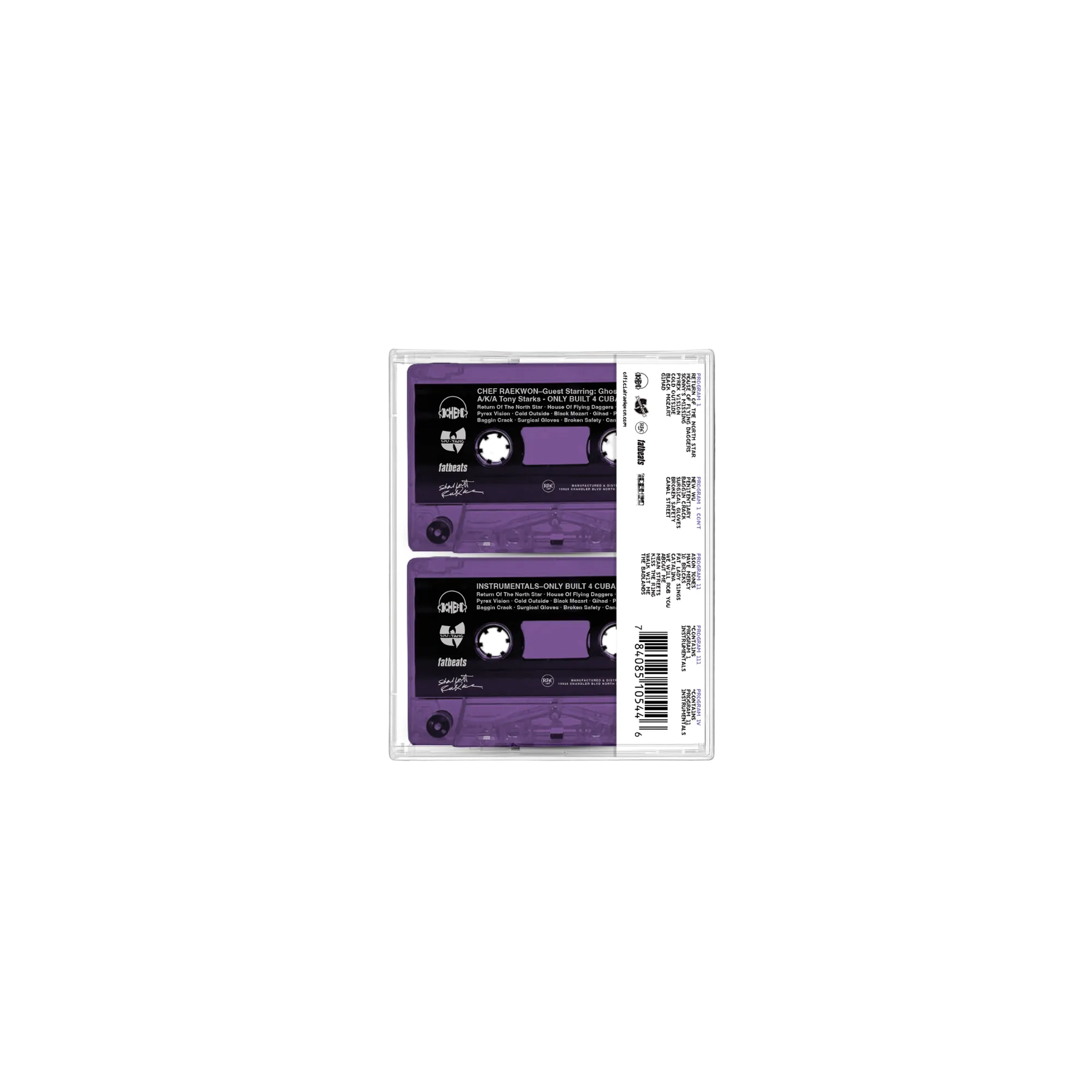 Only Built 4 Cuban Linx... Pt. II: Vocal & Instrumental Versions (Double Purple Tape)