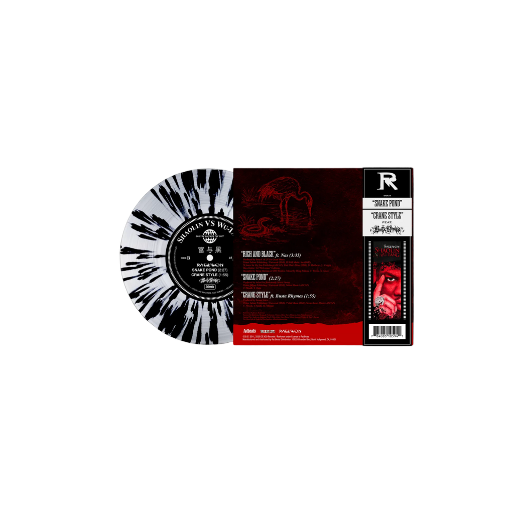 'Rich & Black' ft. Nas b/w Crane Style ft. Busta Rhymes 7" Vinyl (Hidden Darts Variant)