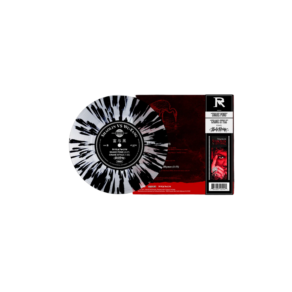 'Rich & Black' ft. Nas b/w Crane Style ft. Busta Rhymes 7" Vinyl (Hidden Darts Variant)
