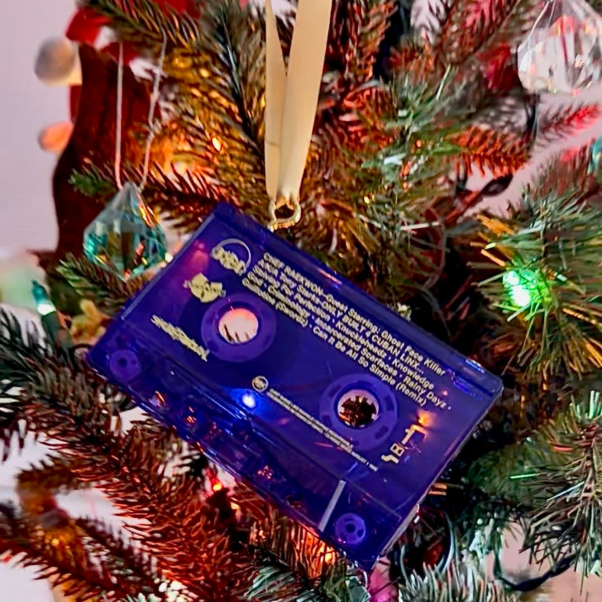 The Chef's Purple Tape Decor (Ornament)