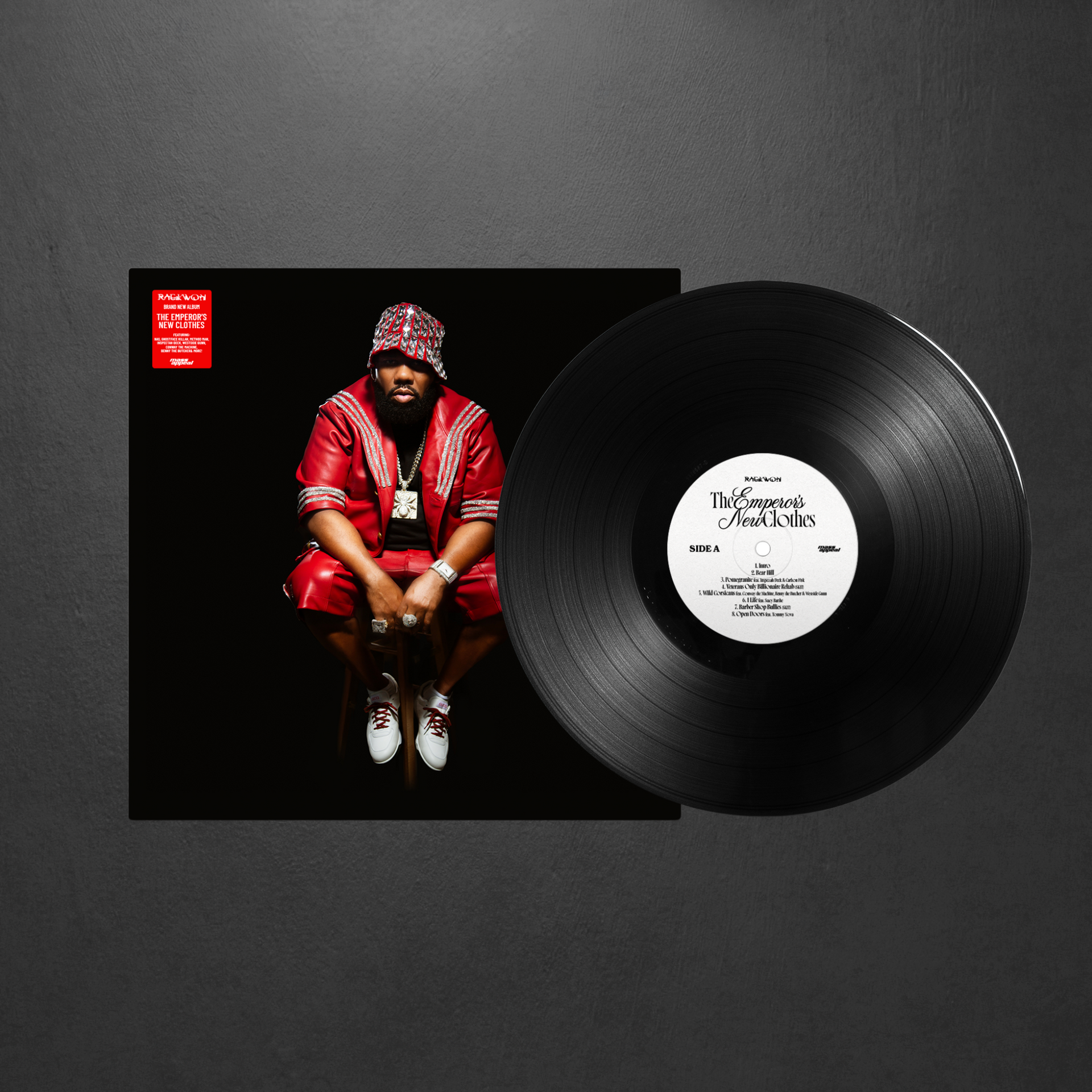 The Emperor's New Clothes (Black Vinyl LP) – Official Raekwon