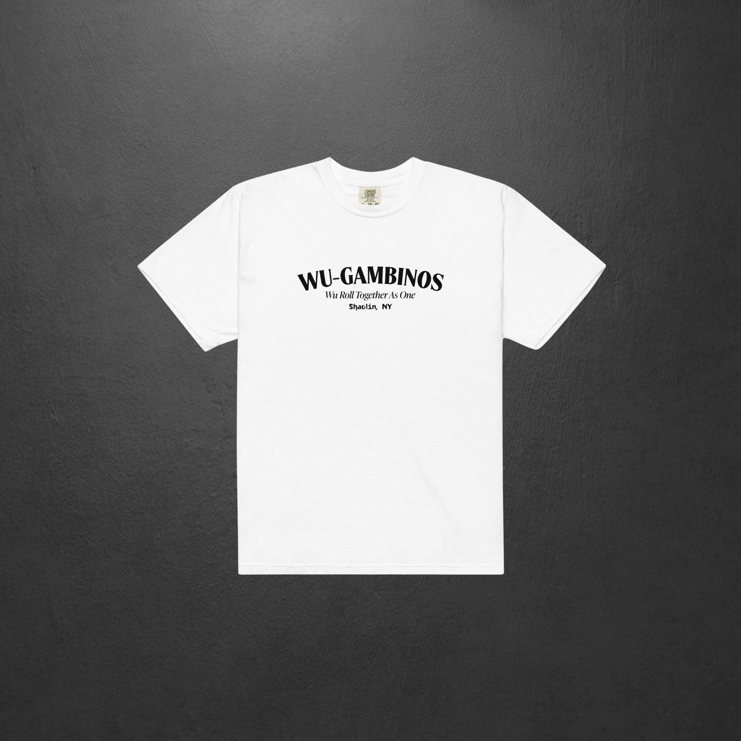 Wu-Gambinos Shaolin NY White T-Shirt