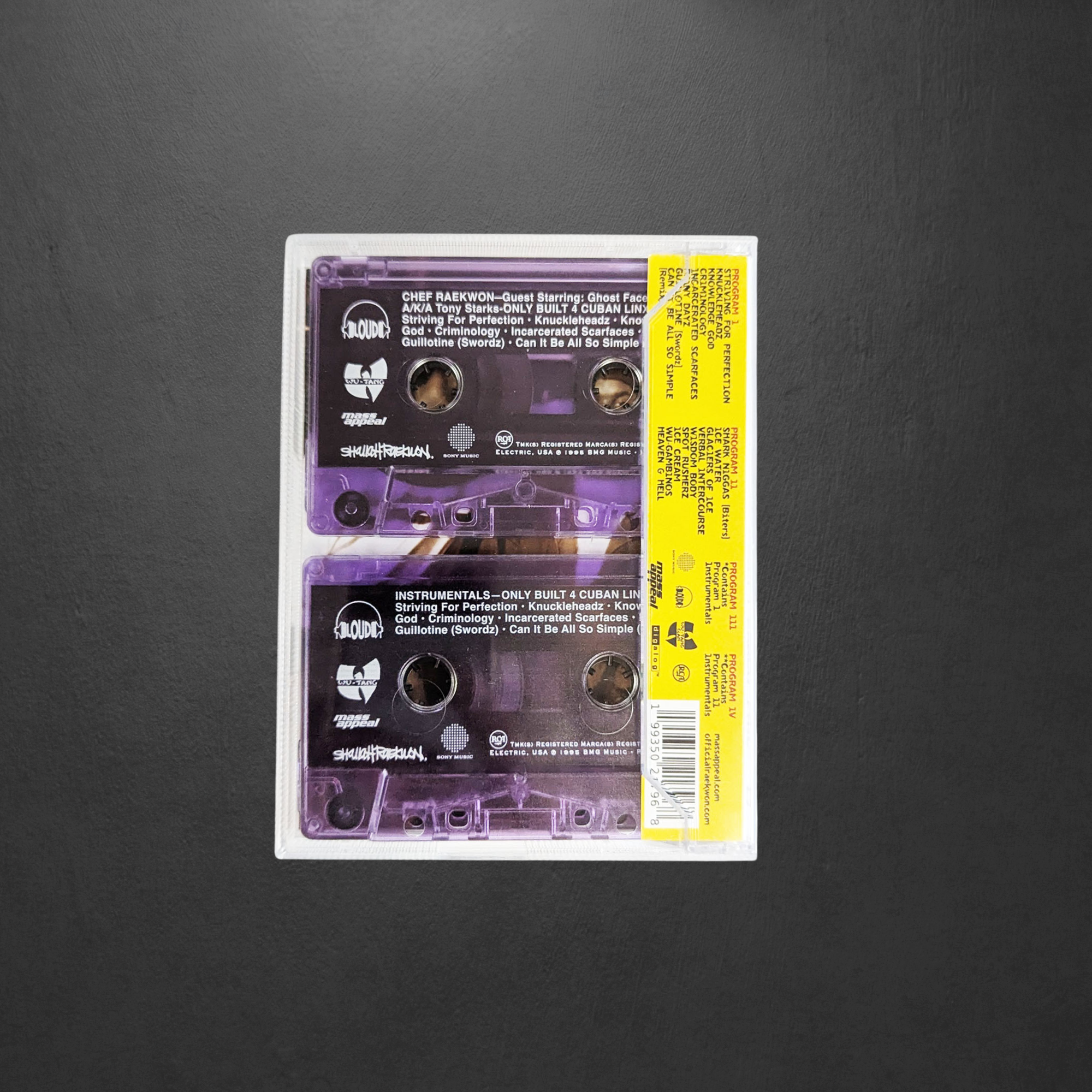 Only Built 4 Cuban Linx… [30th Anniversary] (Limited Edition Double Purple Cassette)