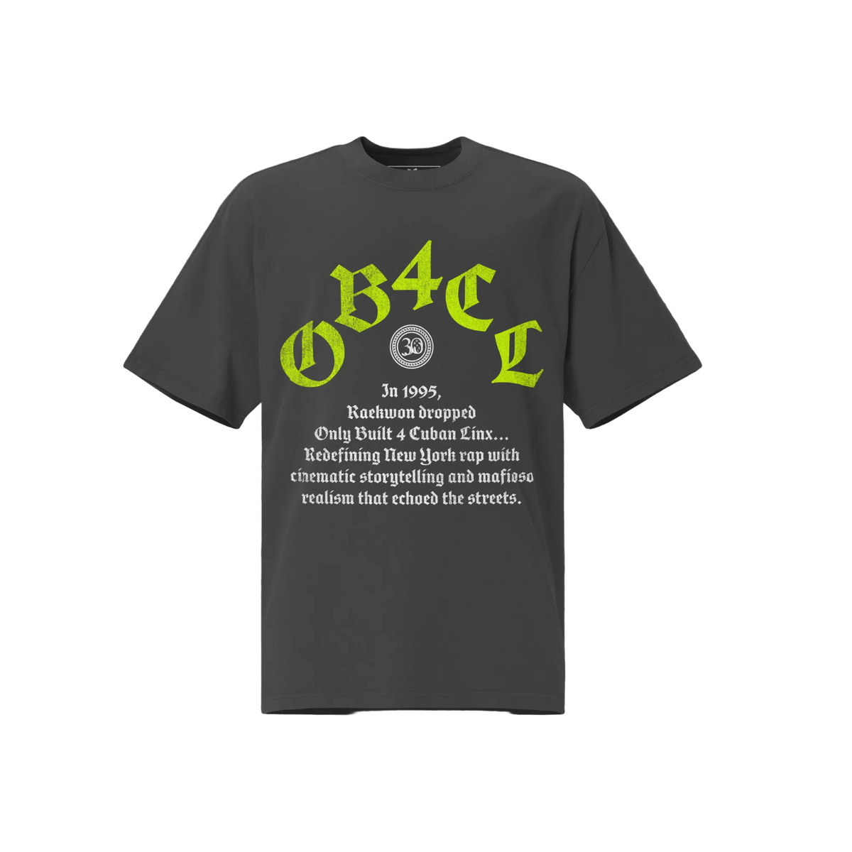 OB4CL... The Redefinition Oversized T-Shirt (Grey)