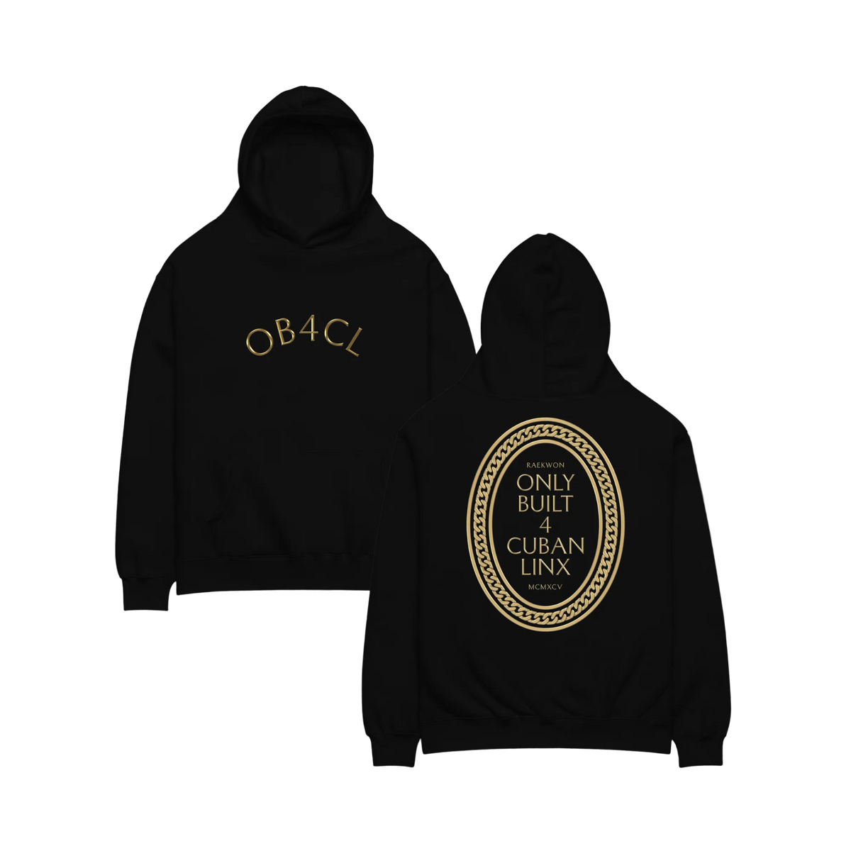 Only Built Chain Linx Hoodie (Black)