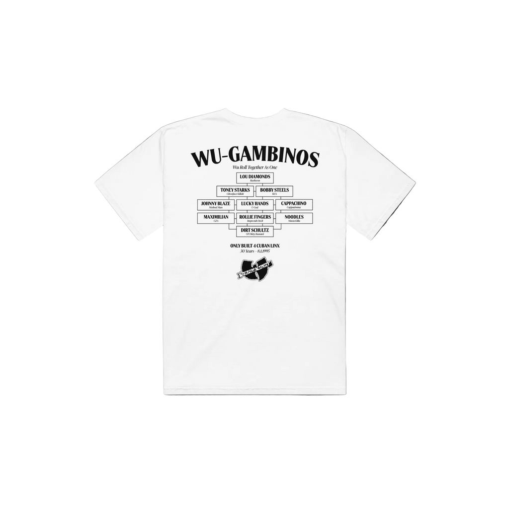 Wu-Gambinos Shaolin NY White T-Shirt