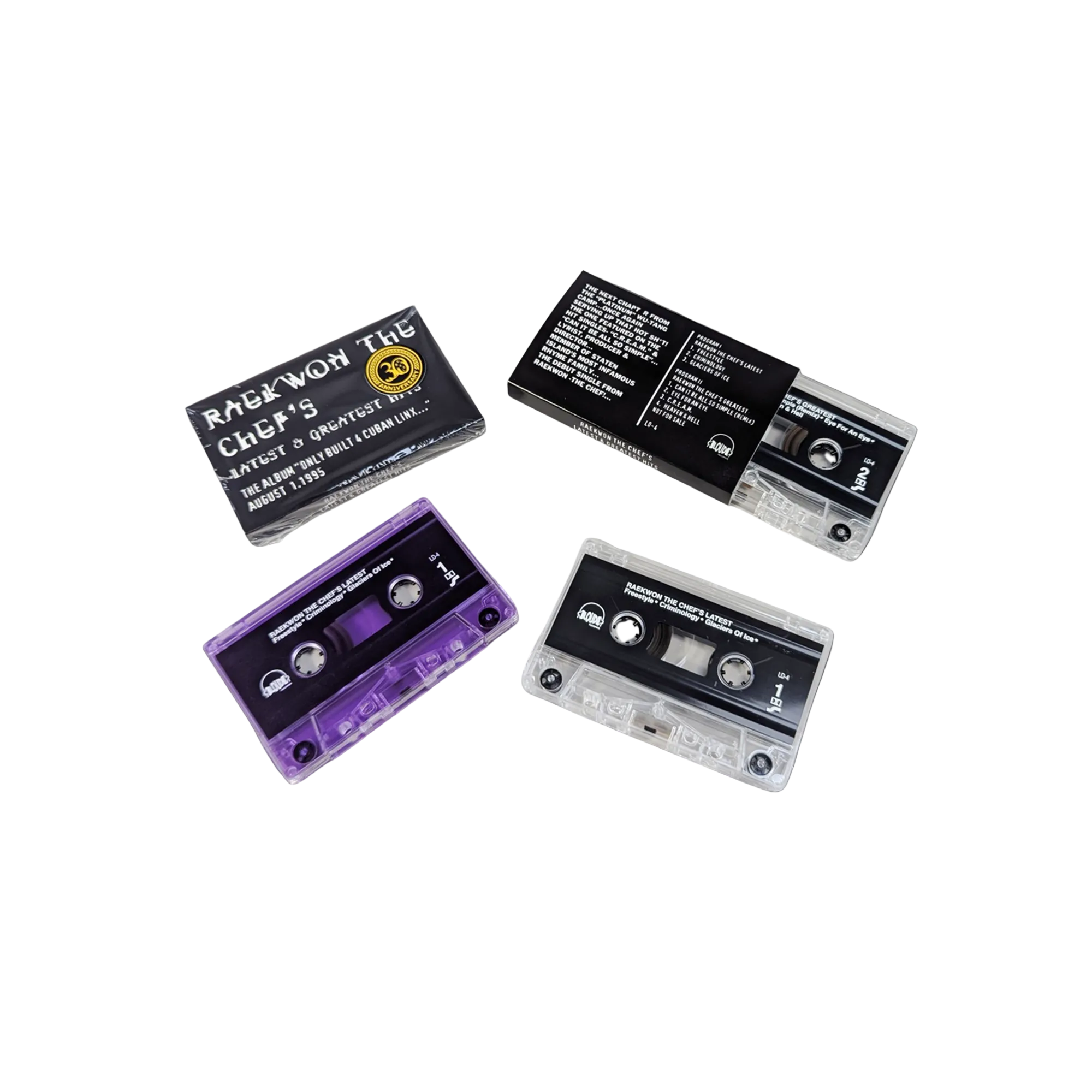 The Chef’s Latest + Greatest Hits Cassette (’95 Snippet Tape Replica)