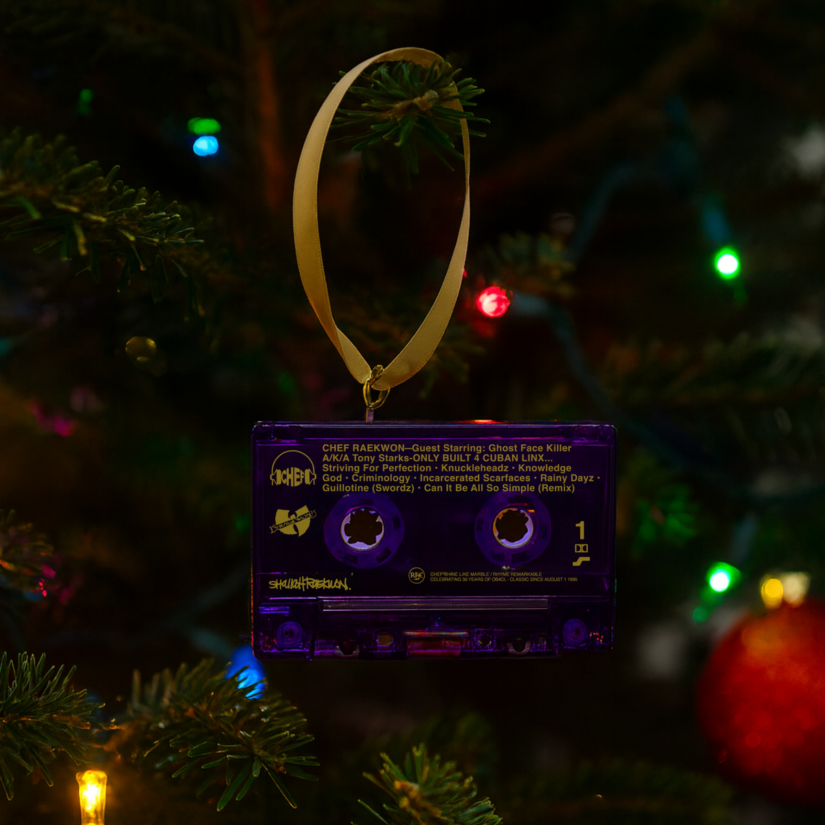 The Chef's Purple Tape Decor (Ornament)