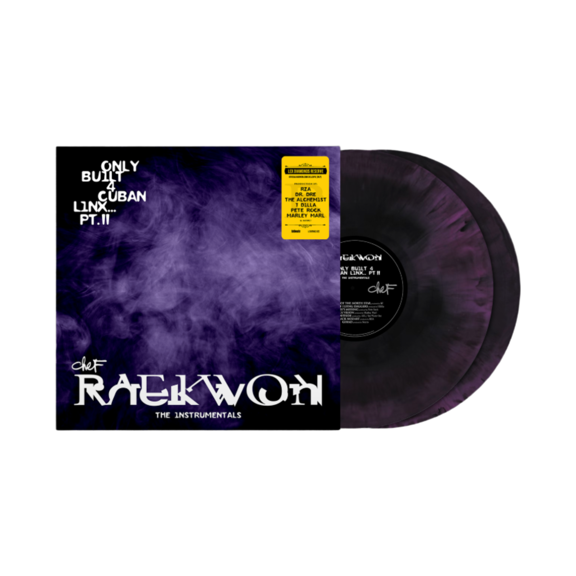 Only Built 4 Cuban Linx… Pt II - THE INSTRUMENTALS - [LEX DIAMONDS RESERVE Edition 2LP Color Vinyl]
