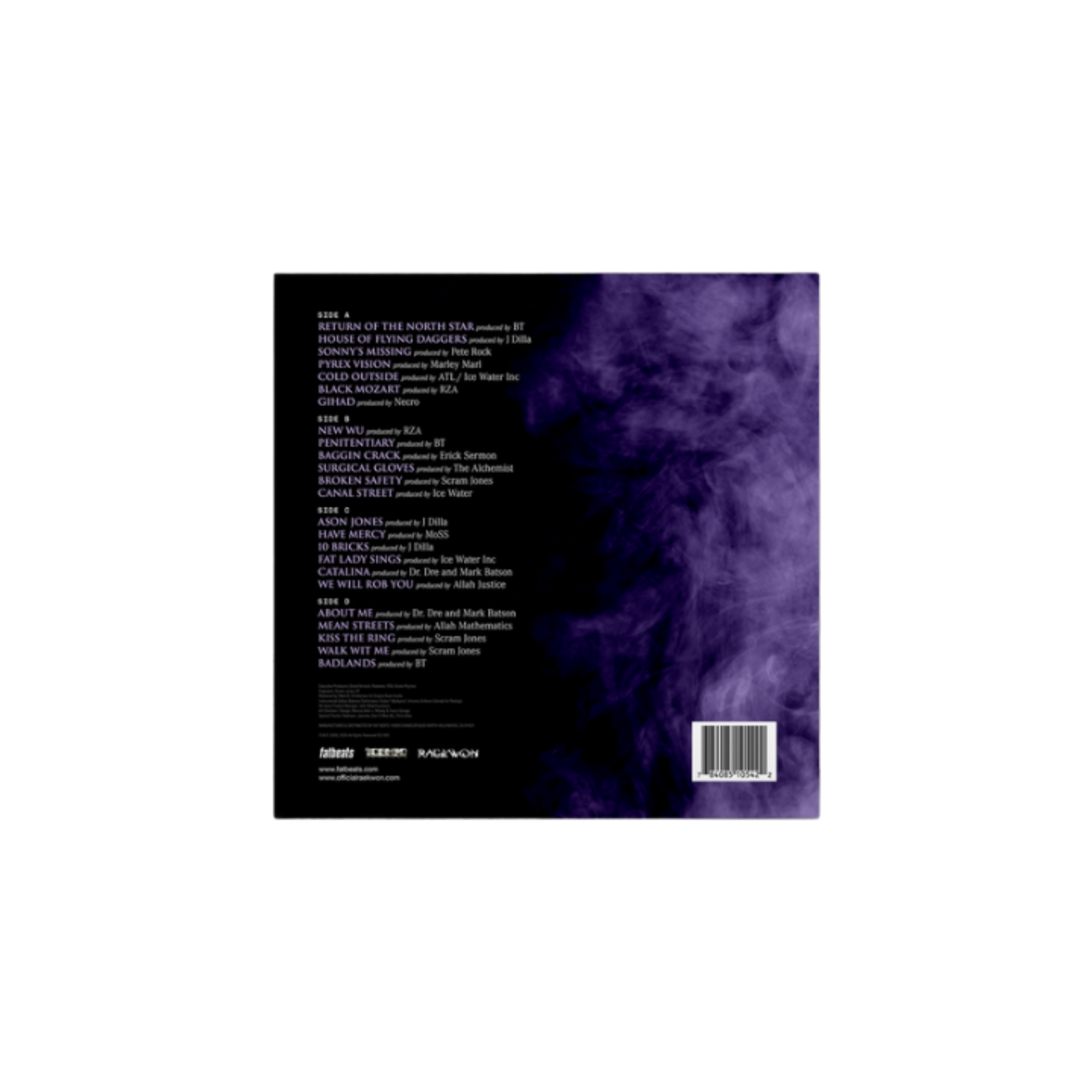Only Built 4 Cuban Linx… Pt II - THE INSTRUMENTALS - [LEX DIAMONDS RESERVE Edition 2LP Color Vinyl]