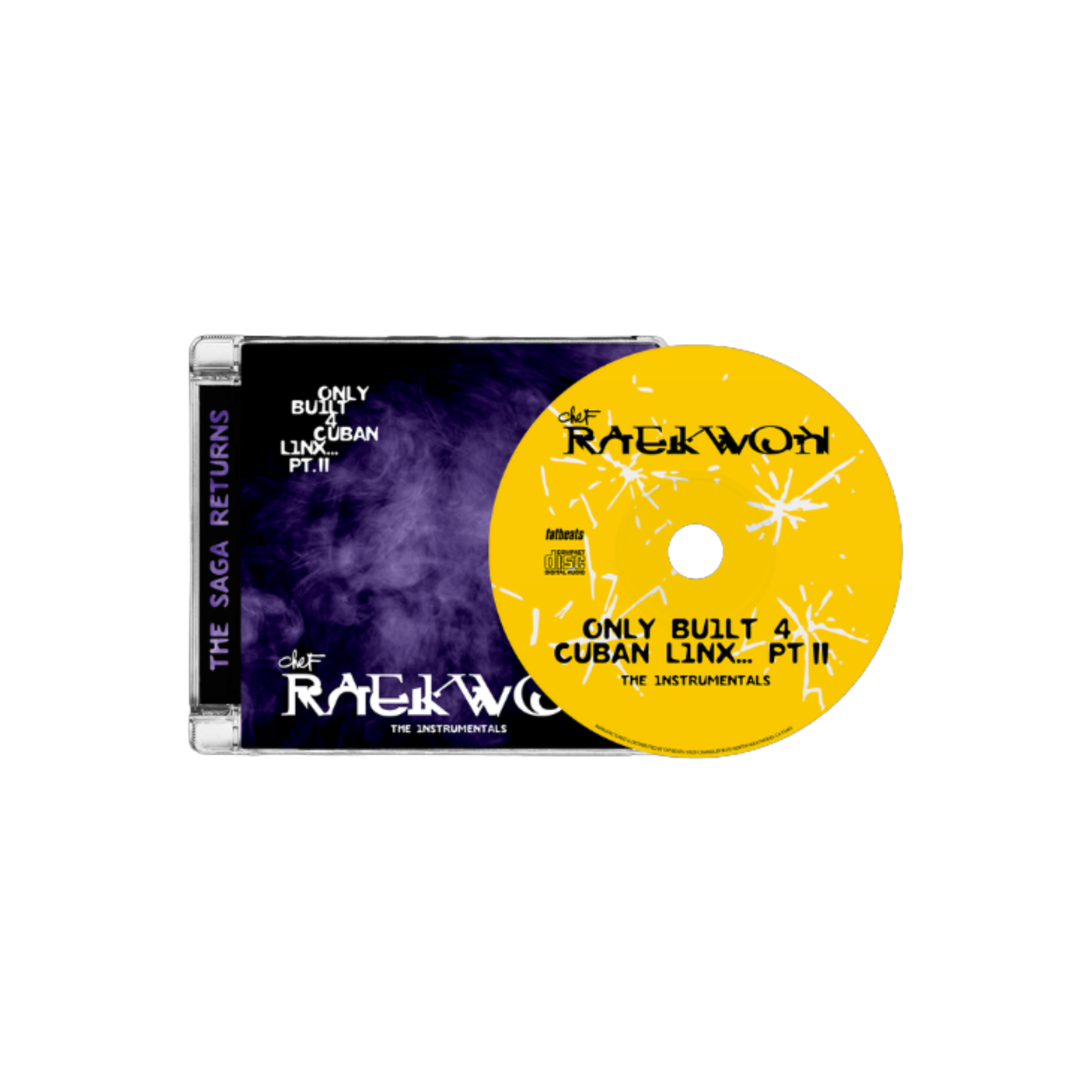 Only Built 4 Cuban Linx… Pt II - THE INSTRUMENTALS - CD (Super Jewel Box)