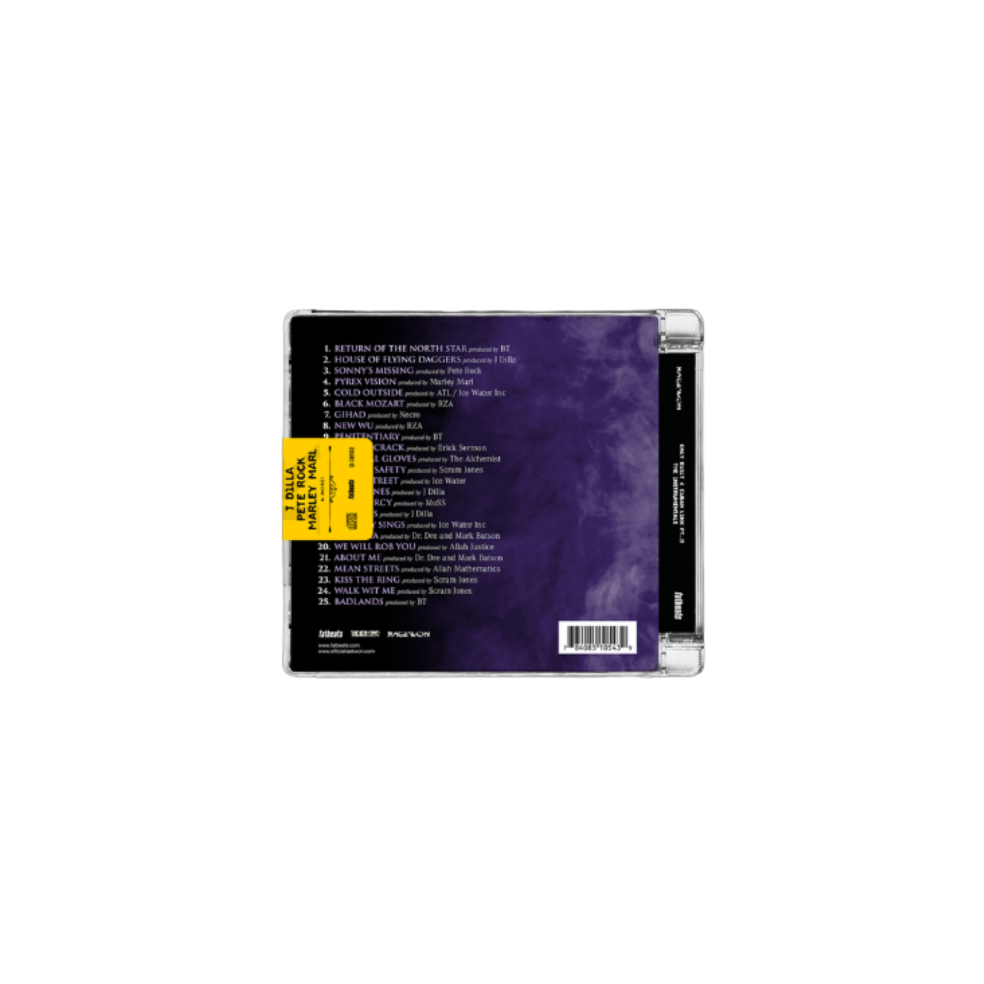 Only Built 4 Cuban Linx… Pt II - THE INSTRUMENTALS - CD (Super Jewel Box)